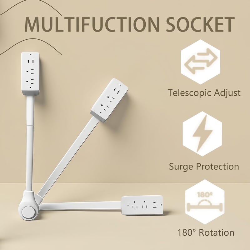 Sakerplus Electrical Outlet Extender