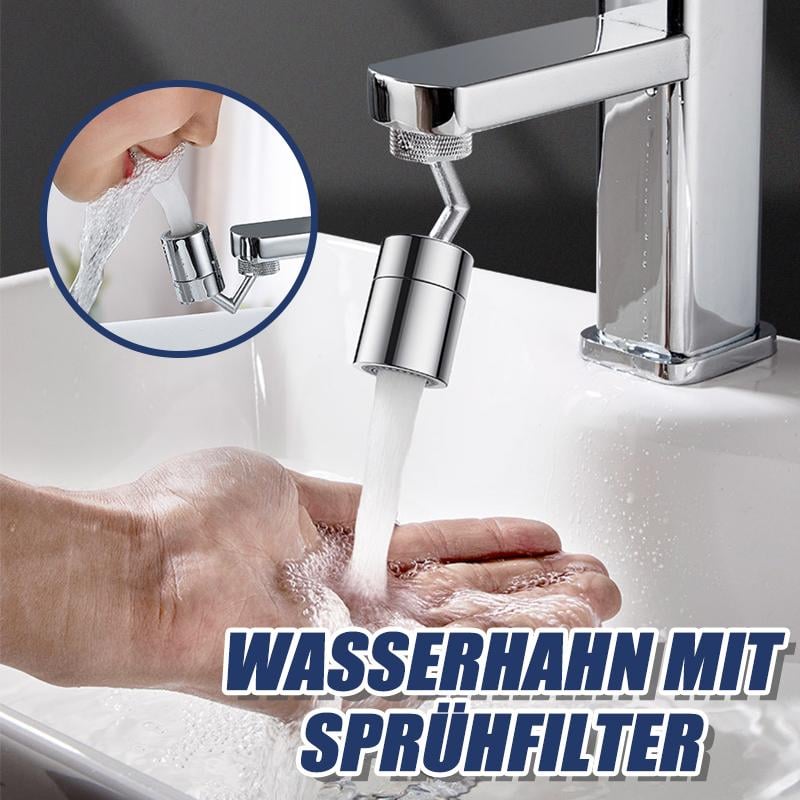 Wasserhahn mit Spritzfilter