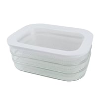 Multi-Layer Food Storage Box with Lid
