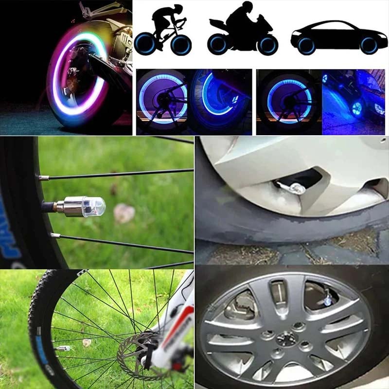 LED-lock för däckventiler