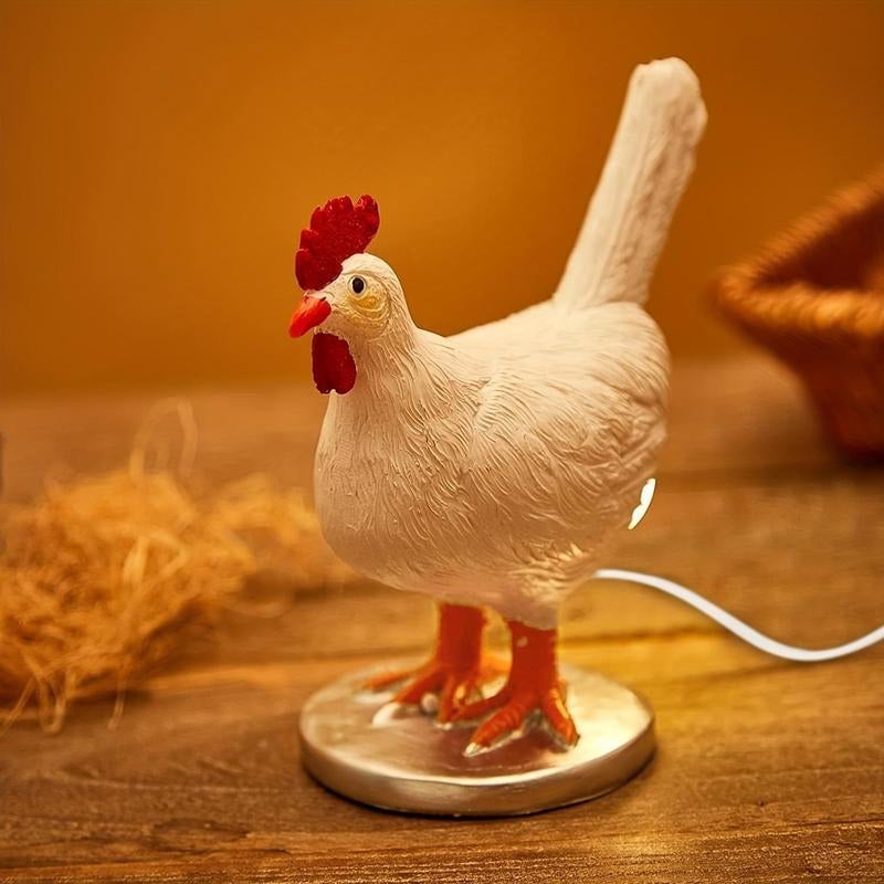 Kreativ Kylling Harpiks Bordlampe