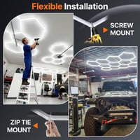 Kexon™ Hexagon LED Ceiling Light
