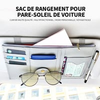 Sac de Rangement Multi-usage de Pare-soleil de Voiture