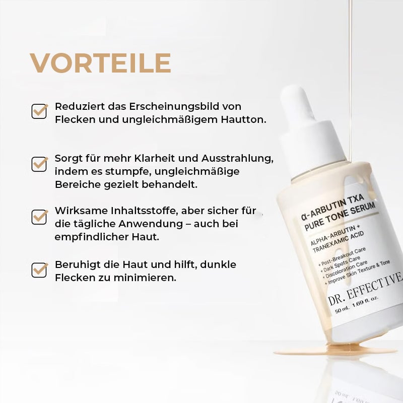 α-Arbutin-TXA-Serum für einen ebenmäßigen Teint