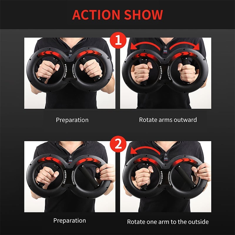 Saker 8-shaped Wrist Strength Hand Grip Trainer