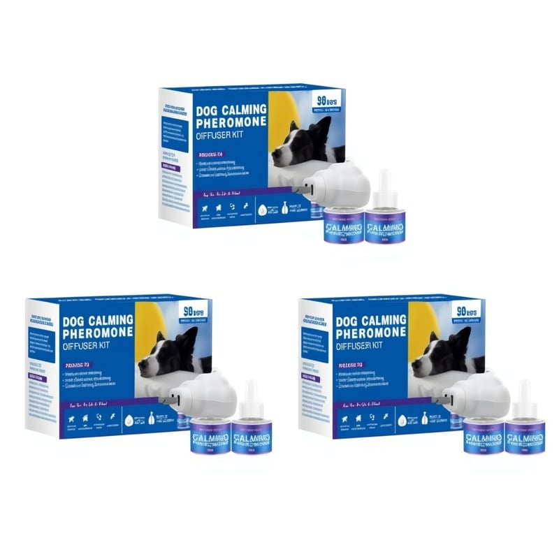 Pet Calming Pheromone Diffuser Set (Cat & Dog Versions)