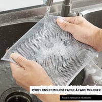 Torchon multifonctionnel en fil métallique anti-rayures