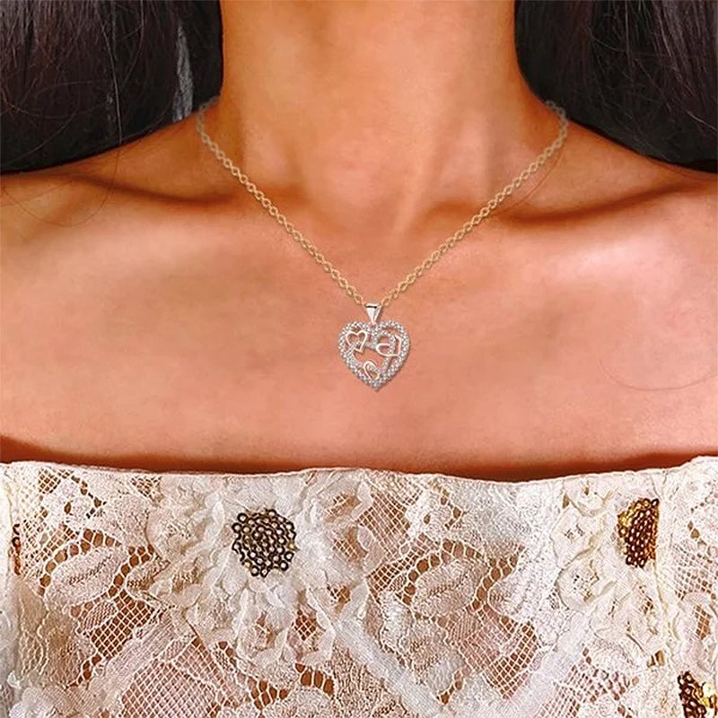 💕Interlocking Hearts Necklace