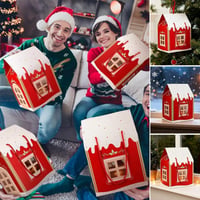 Christmas Wonderland Cottage Gift Box