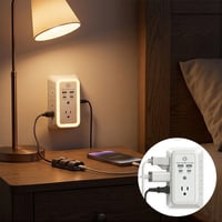 10-in-1 ETL-Certified Surge Protector Power Outlet