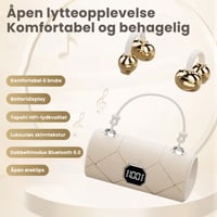Fasjonable klipp-på trådløse hodetelefoner