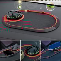 Multifunctional 4-in-1 car phone anti-slip mat
