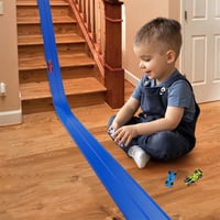 DIY Dual-Lane PVC Car Track