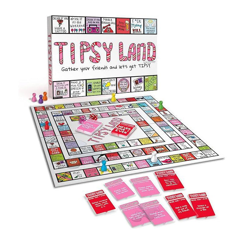 Party-Brettspiel – Lustiges Trinkspiel für Freunde