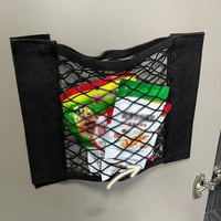 Muovipussi varastointi Mesh Bag (teipillä)