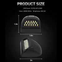 Sakerplus LED License Plate Light Replacement Set