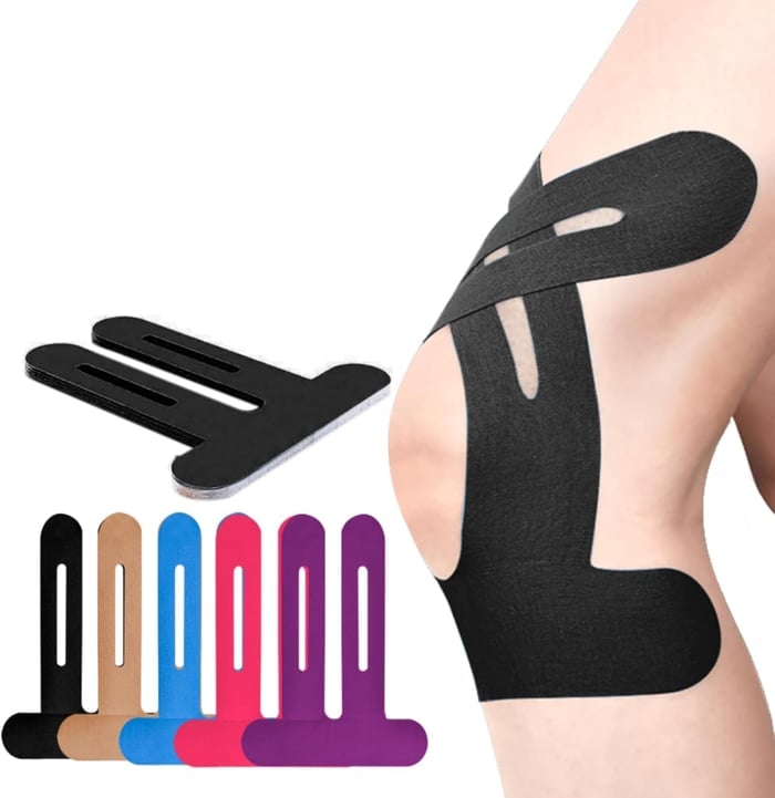 Precut Kinesiology Tape For Knees 10pcs