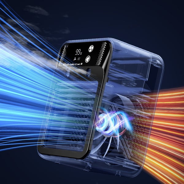 Portable 3-In-1 Cooling Fan with 2-Speed Mist