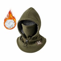 Fleece Double Layer Integrated Hat