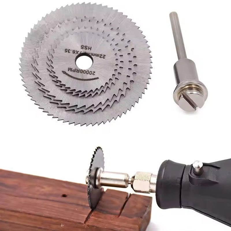 Set of 6 PCS Metal HSS Circular Saw Blade