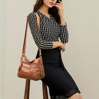 Mode Leder Mädchen Umhängetasche