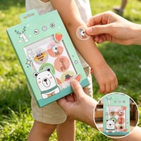 Plant Oil Mosquito Repellent Stickers for Kids & Baby