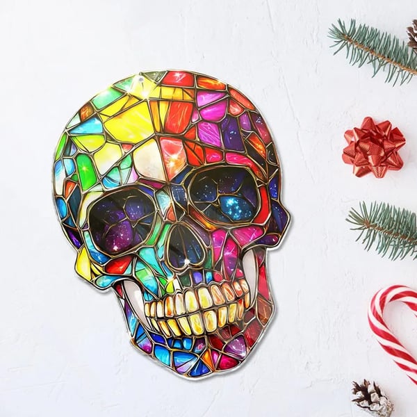 Skull Acrylic Pendant