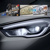 Car Headlight Restoration Kit for Yellowing & Oxidation