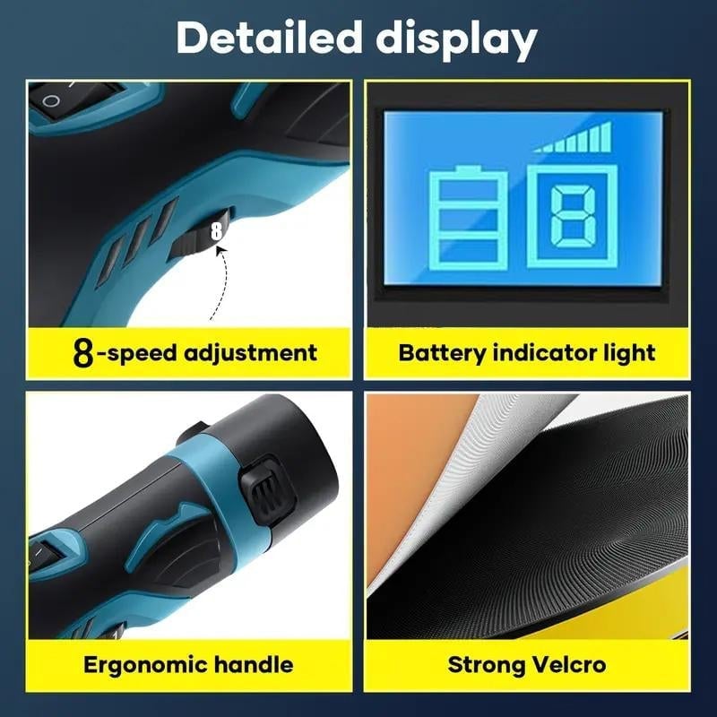 8-Speed Cordless Car Polishing Machine