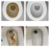 Kraftvoller Vergilbungs- und Kalkentferner für die Toilettenschüssel