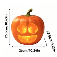 😊Animierte, sprechende Halloween-Kürbis-Projektorlampe