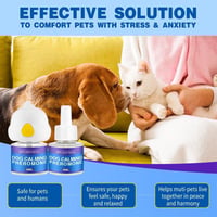 Pet Calming Pheromone Diffuser Set (Cat & Dog Versions)