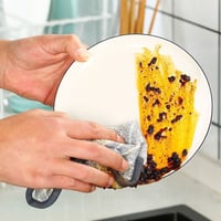 Bamboe herbruikbare schoonmaakdoekje