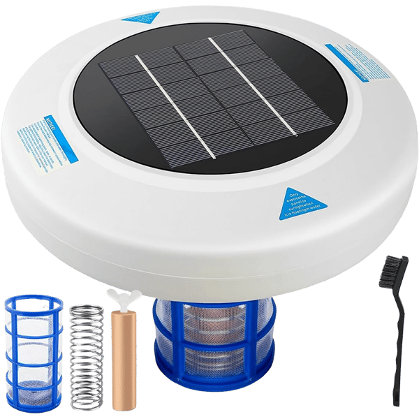 Solar-Powered Pool Ionizer Purifier