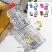 Travel Pill Organizer Box -v2