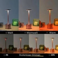 Tragbare wiederaufladbare LED-Tischlampe