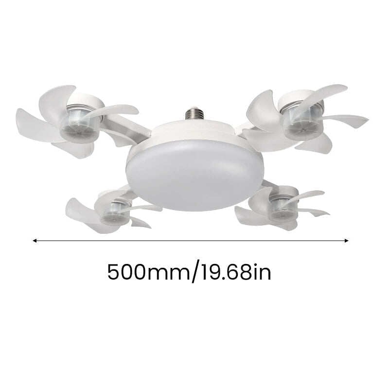 Deckenventilator-Lampe mit Fernbedienung
