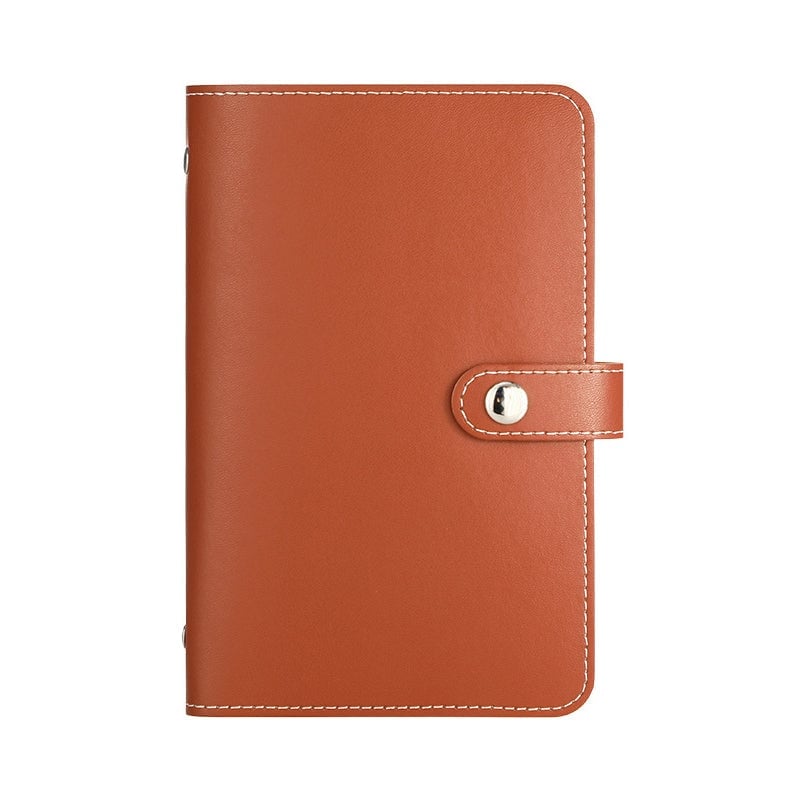 A6 Snap-Button Mirror Finish Savings Binder
