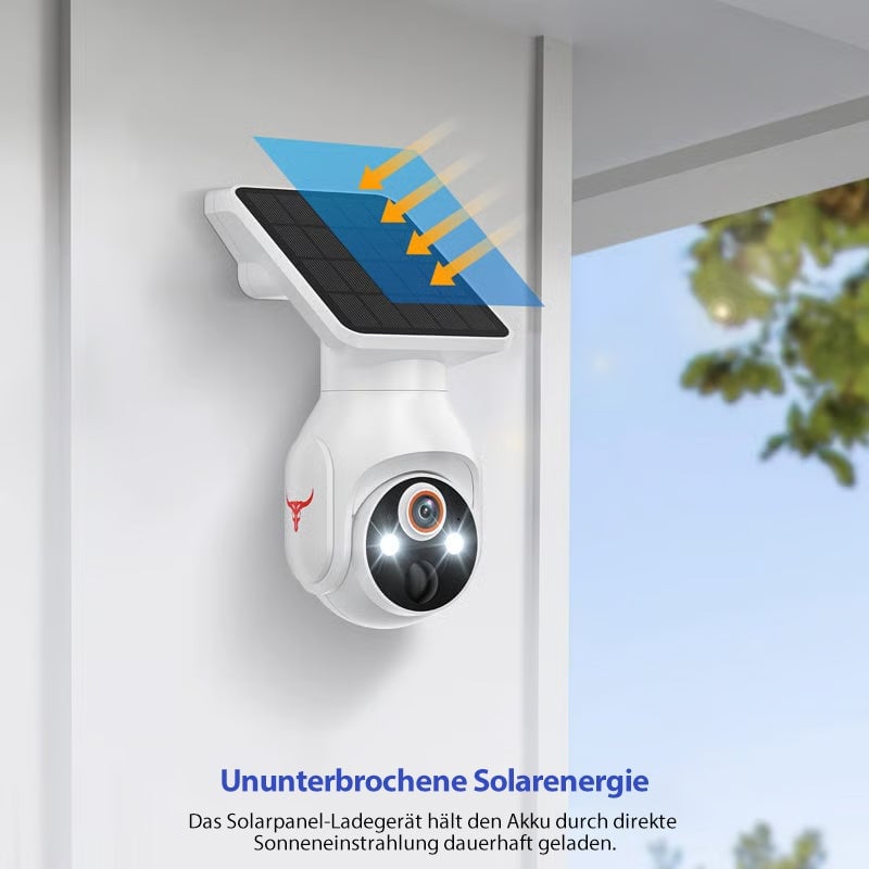 Solarbetriebene Farb-Nachtsichtkamera