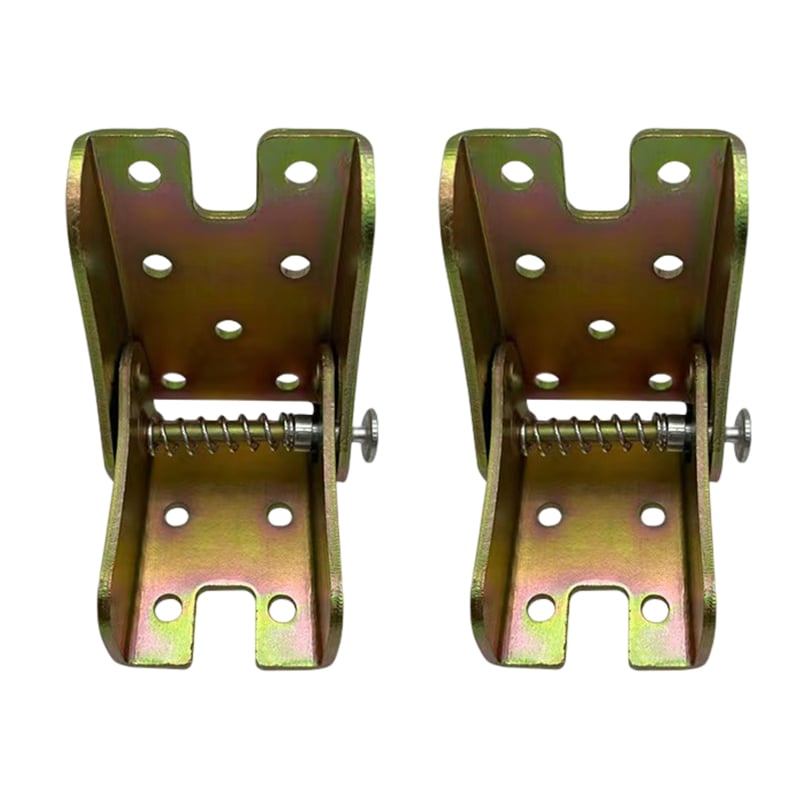 90 degree self-locking folding hinge