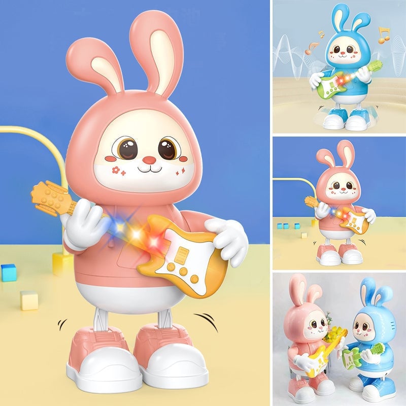 Nettes Hasen-Gitarrist-Spielzeug🐰🐰