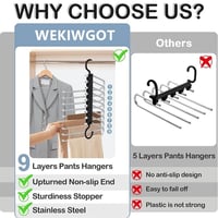 9-Layer Pants Hanger