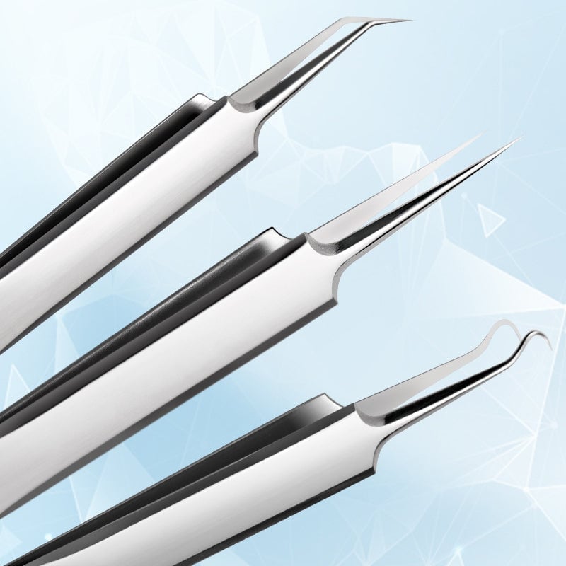 Kit d'outils en acier inoxydable pour l'élimination des points noirs
