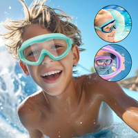 High Definition Waterproof Anti-fog Large Frame Swimming Goggles【Set Of 2 PCS】