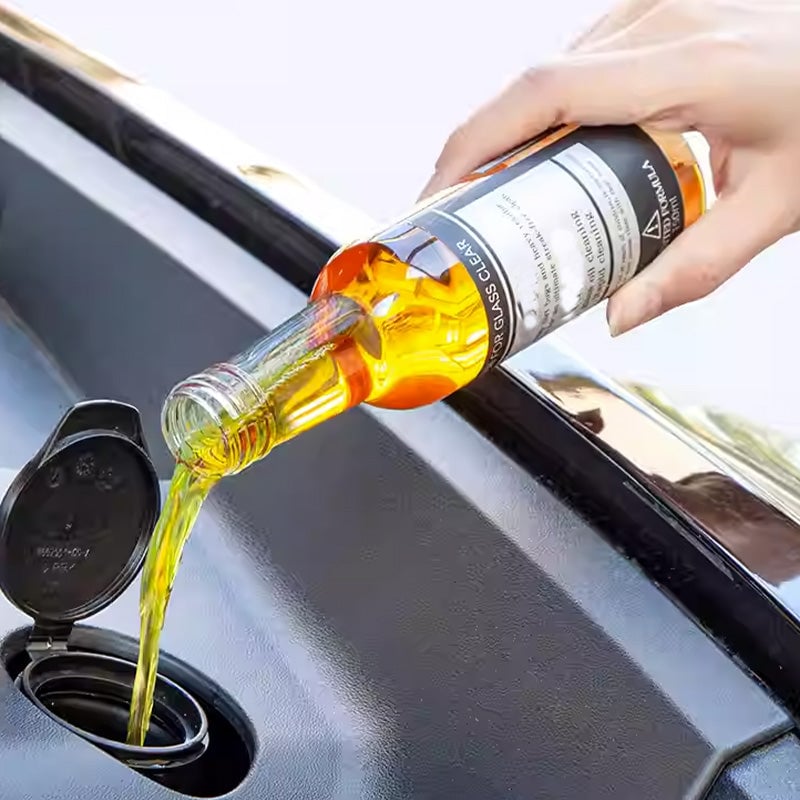 Dispositivo per la rimozione della pellicola di olio di vetro