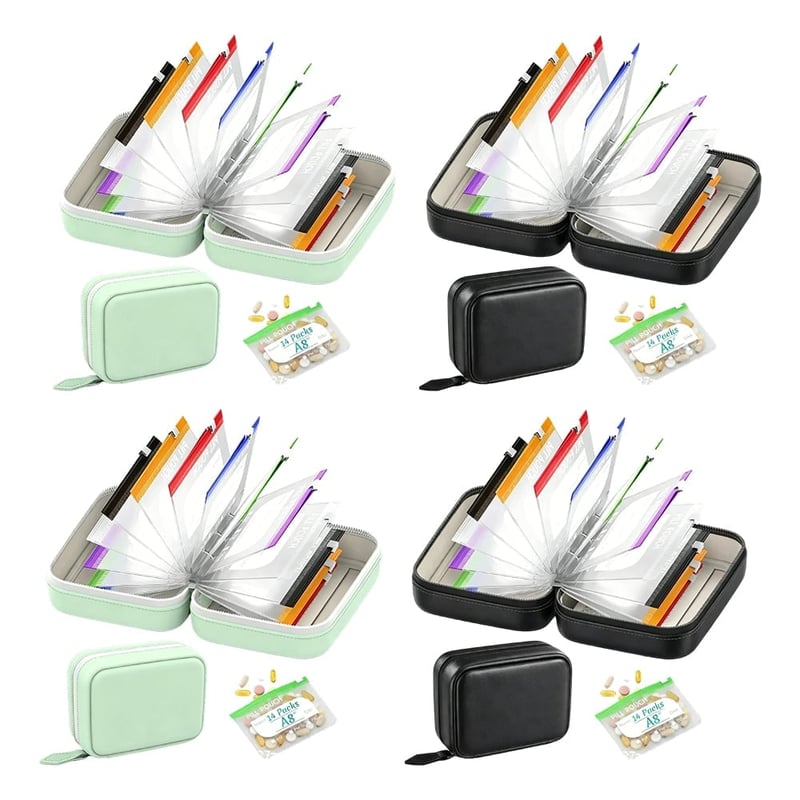 Reusable Travel Medicine Organizer