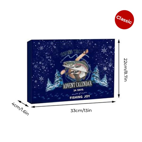 24 päivän joulukalastuskalastusvälineet