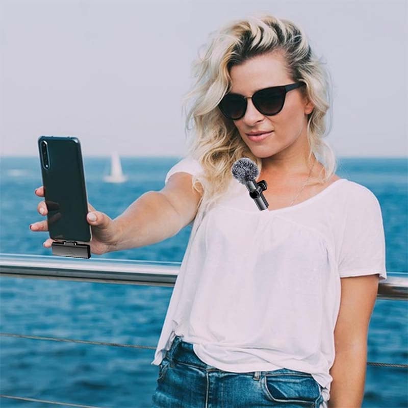 Wireless Mini Lavalier Microphone