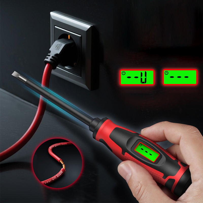 Multifunctional Screwdriver with Voltage Tester