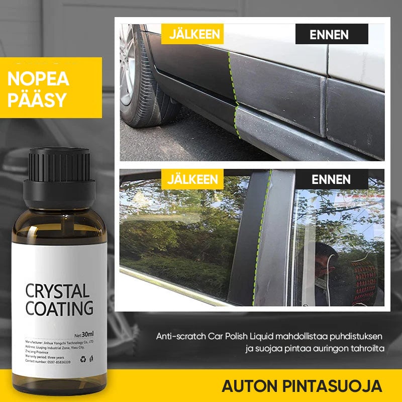 Autoteollisuuden muovien pinnoiteaine